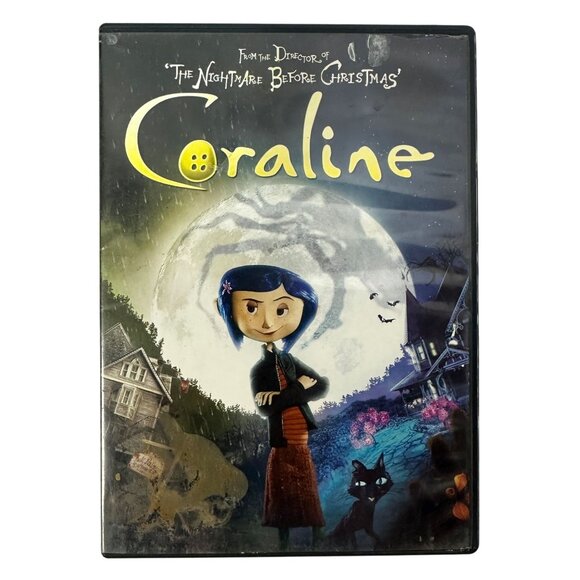 Coraline DVD 2009 Animated Fantasy Henry Selick Universal 2D 3D Special Edition - Picture 1 of 6